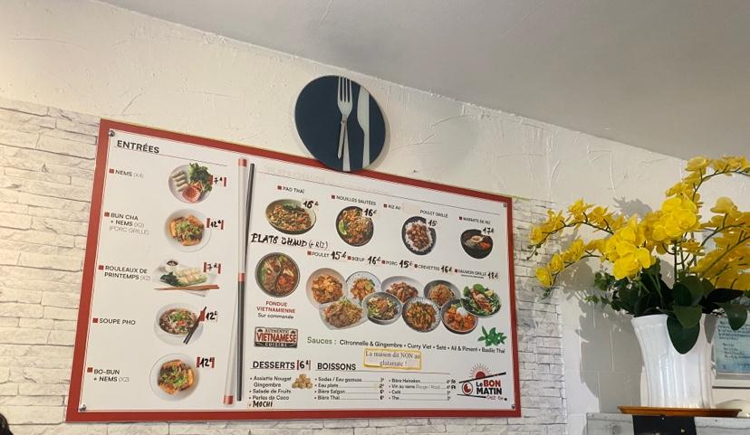 Le Bon Matin Antibes - Menu Image 3